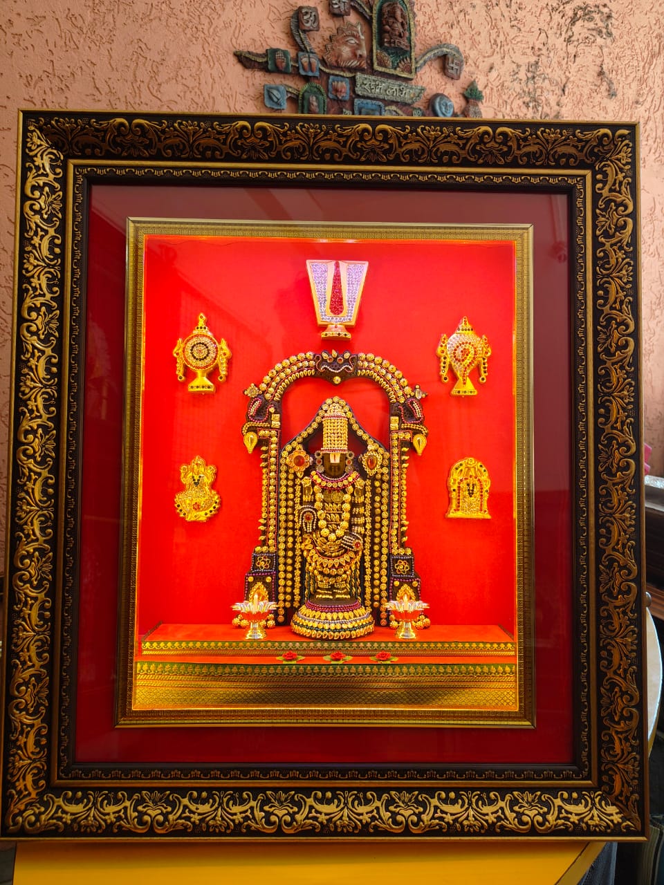 Tirupati balaji 3D Box Frame